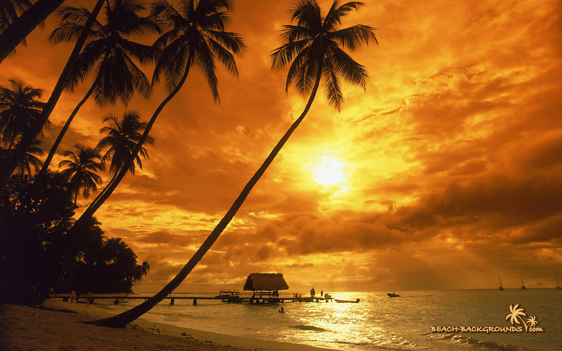 tropical island sunset photos tropical island sunset images tropical 1920x1200