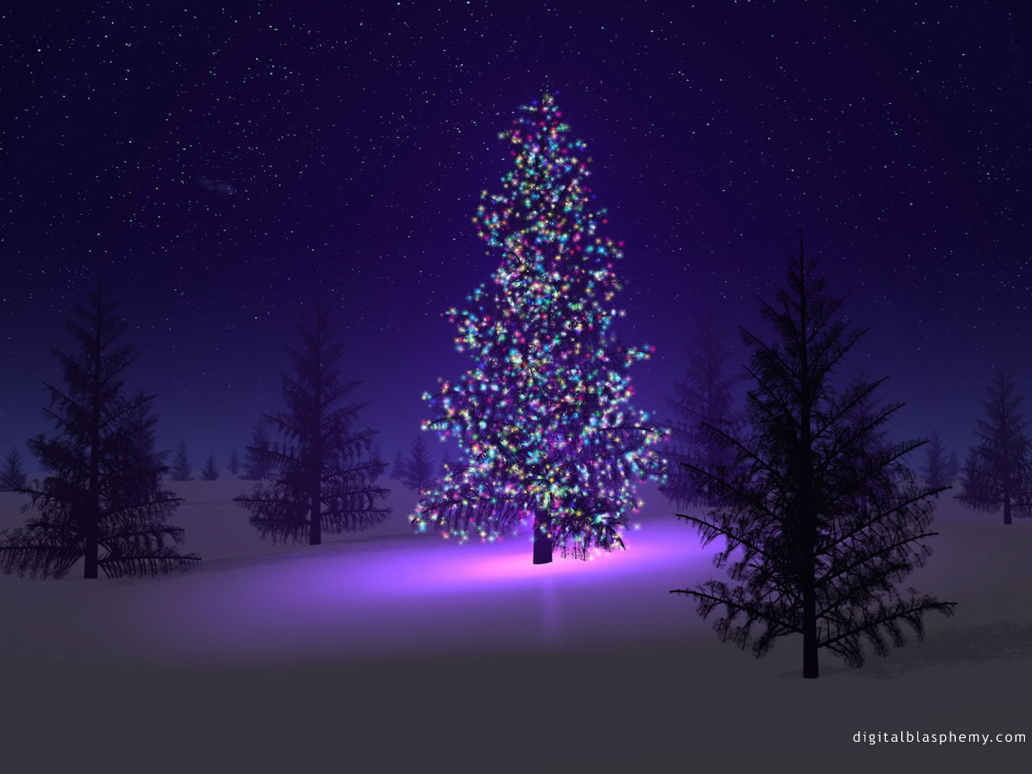 purple christmas tree   wallpaper backgrounds   desktop wallpapers 1152x864