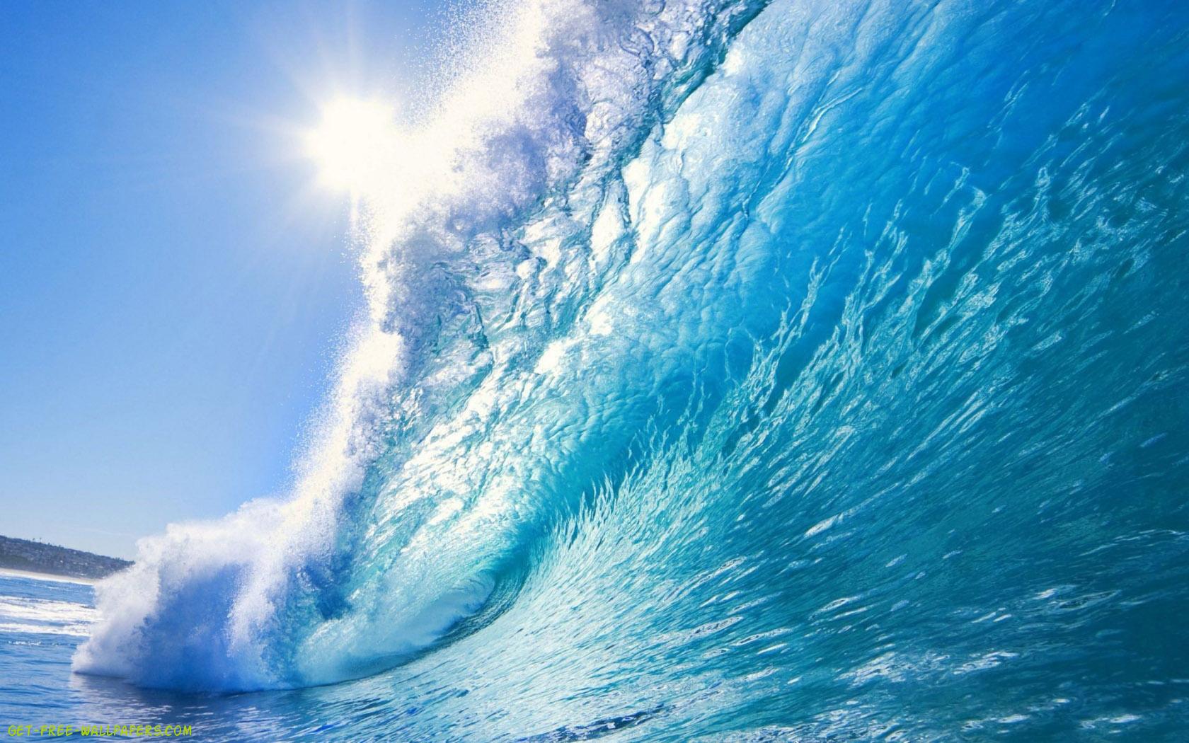 Download Beautiful Ocean Wave Wallpaper 1680x1050