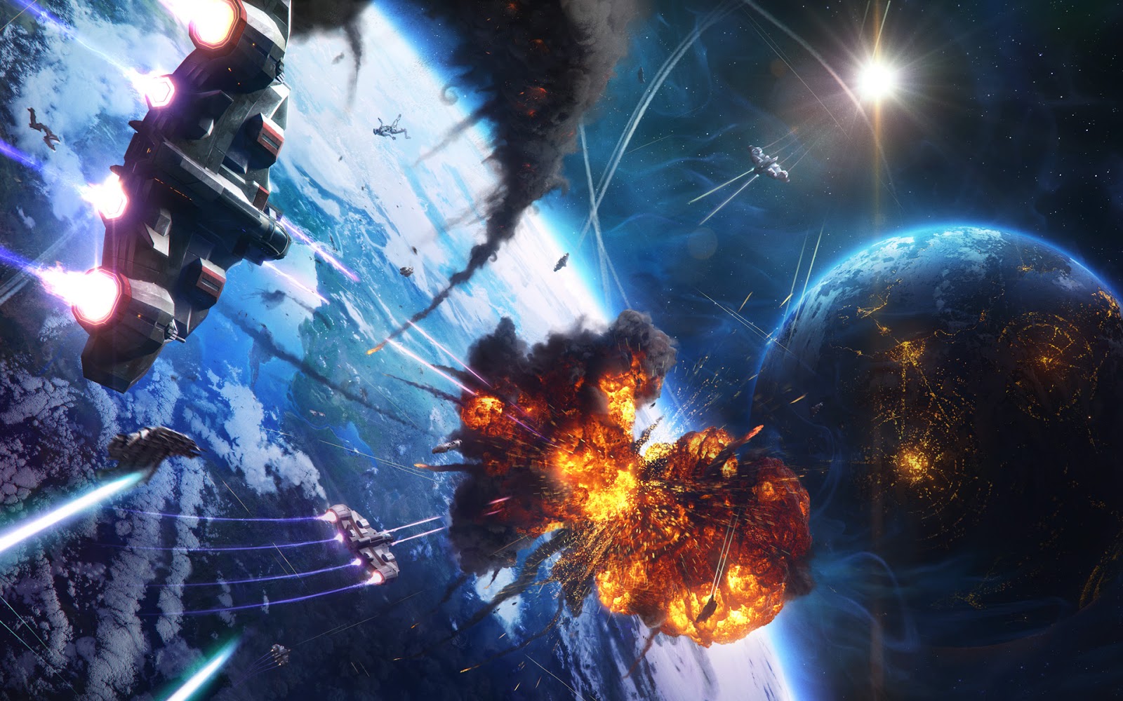 download space war wallpaper which is under the space wallpapers 1600x1000