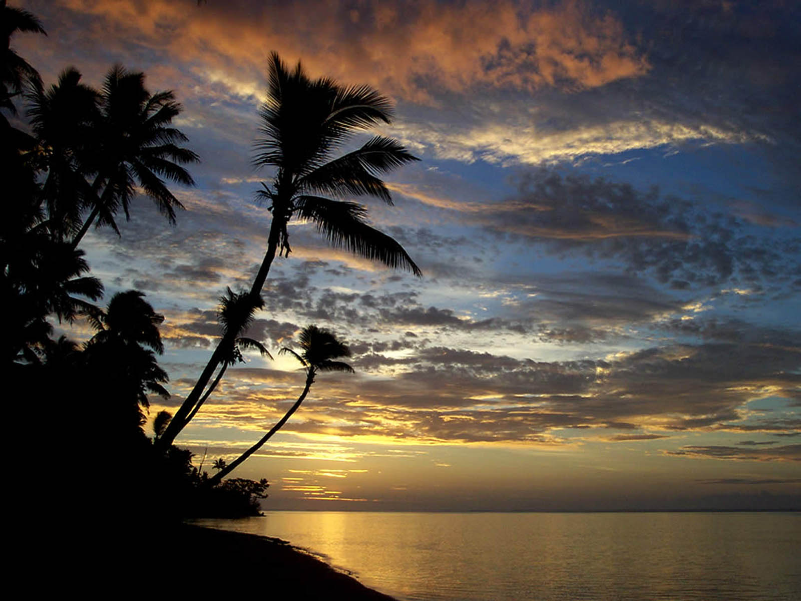 wallpapers Island Sunset Wallpapers 1600x1200