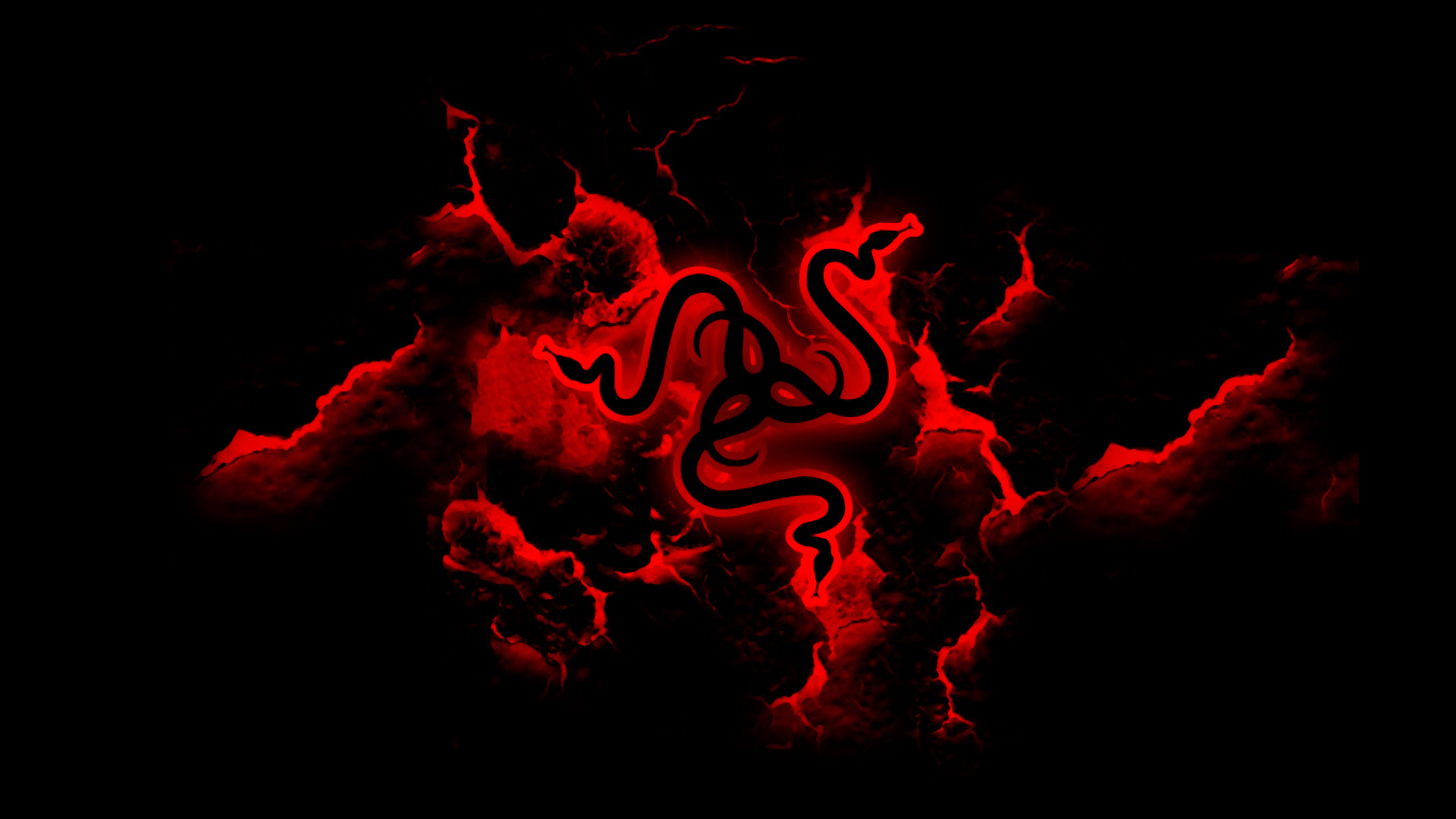 razer red logo black background hd 1920x1080 1080p wallpaper 1920x1080