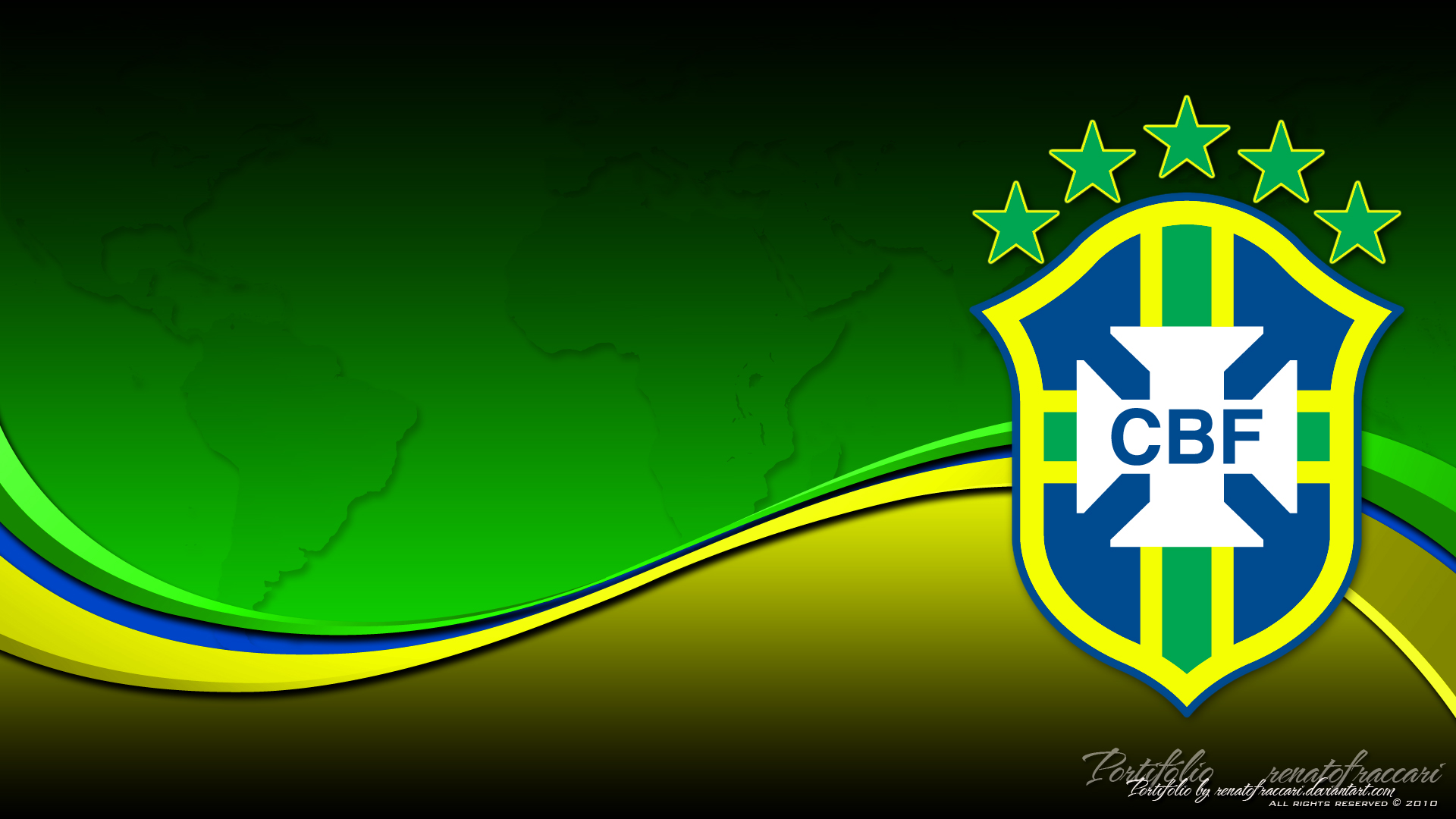 Brazil Football Wallpaper 1920x1080