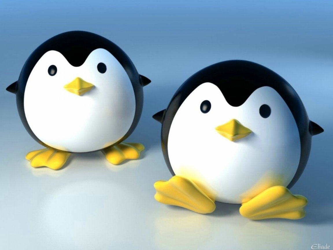 3D Cute Penguin 1152x864 Wallpapers 1152x864 Wallpapers 1152x864