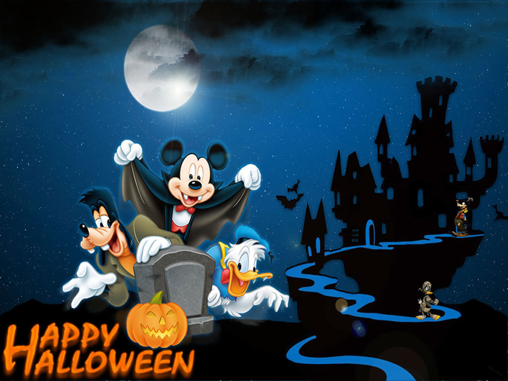 Cute Disney Halloween Wallpaper Images amp Pictures   Becuo 1024x768