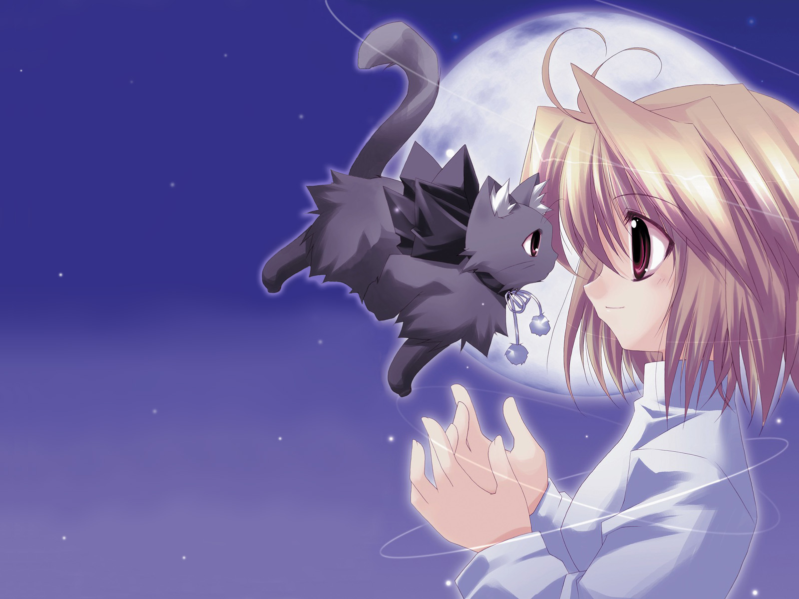 Anime Cat Girl Wallpaper Cute images 1600x1200