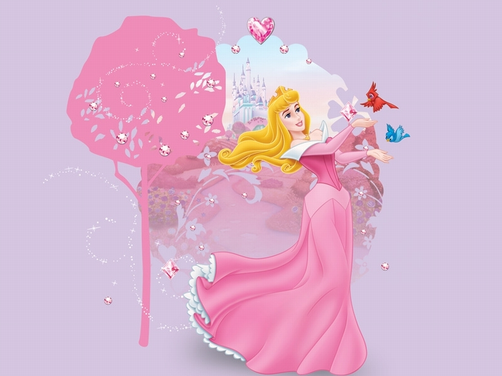 Disney Princess Aurora Wallpaper 1024x768