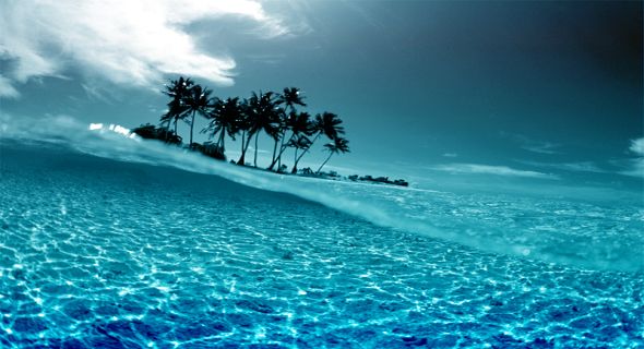 Tropical Lagoon Wallpapers Desktop Wallpapers 590x320