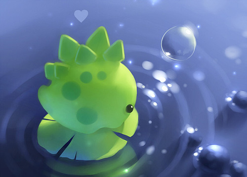 Cute Dino Wallpaper for Pinterest 500x357