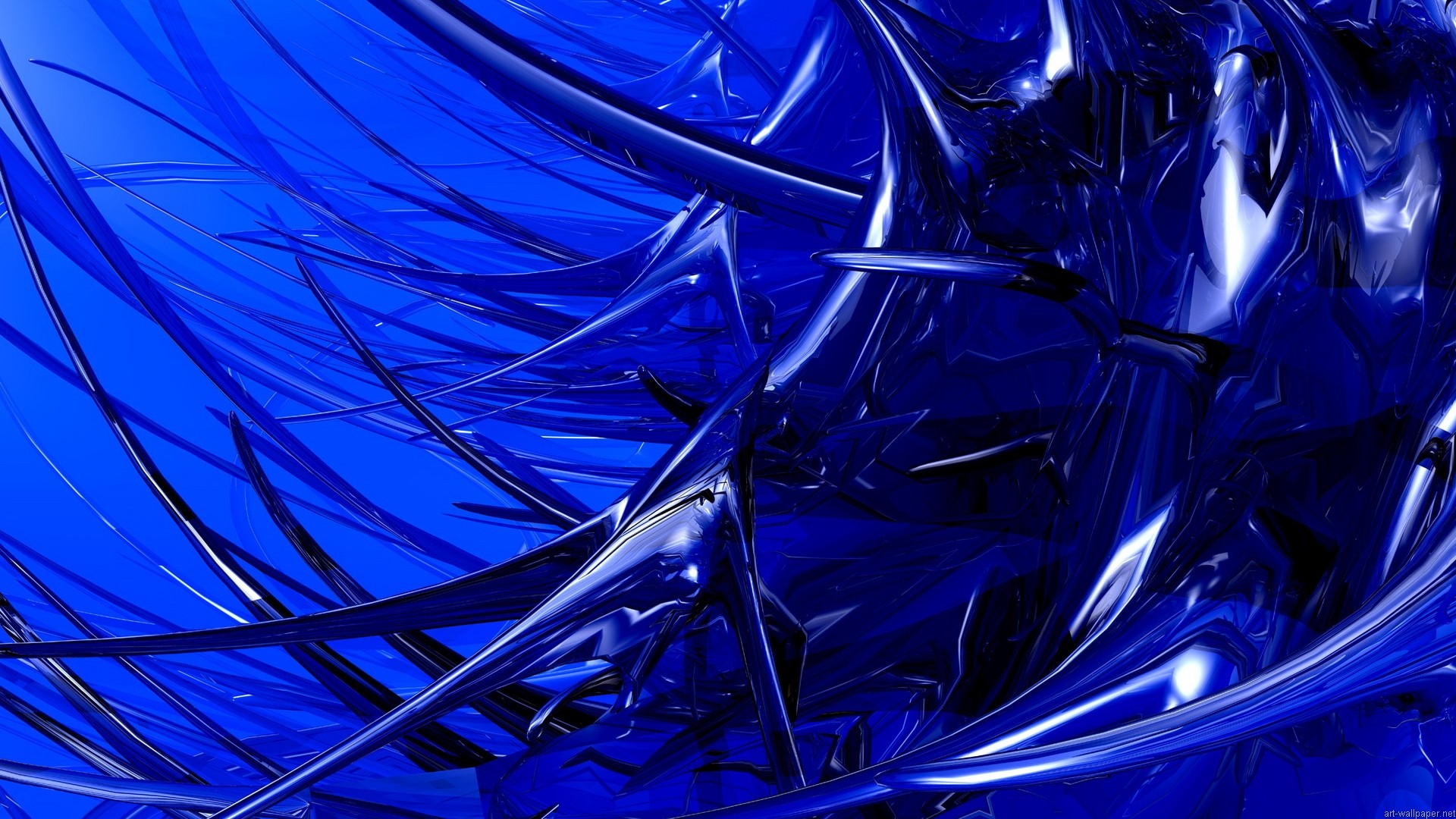 Pics Photos   Abstract Blue Dark Wallpaper Vector 1920x1080