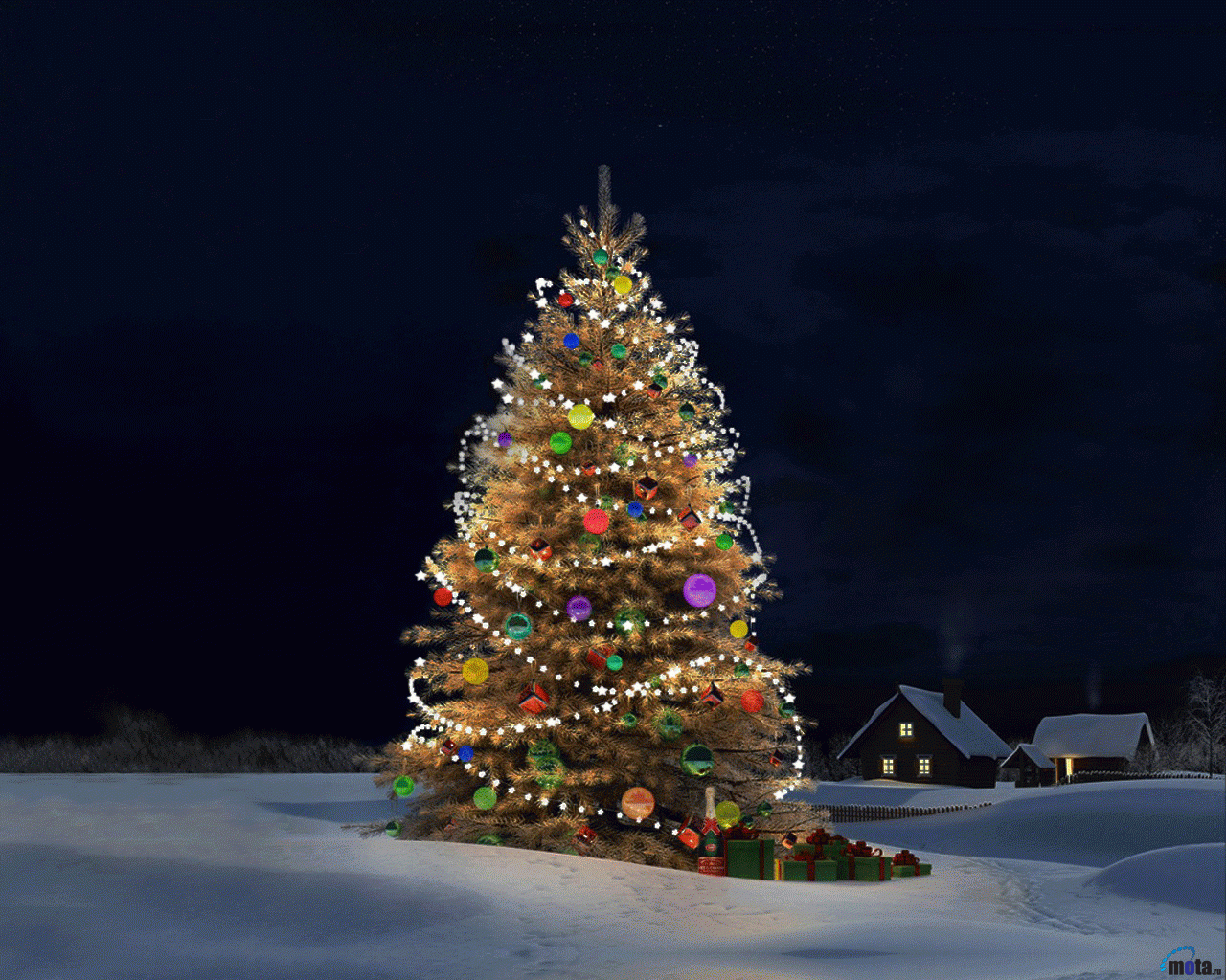 desktop wallpaper christmas tree   wwwwallpapers in hdcom 1280x1024