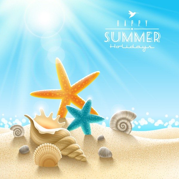 Beach Theme Background Graphics Collection My Photoshop 600x600