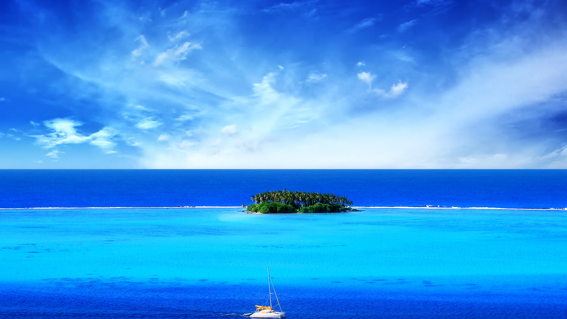 Tropical Island Wallpaper Tropical Island Wallpaper 1920x1080