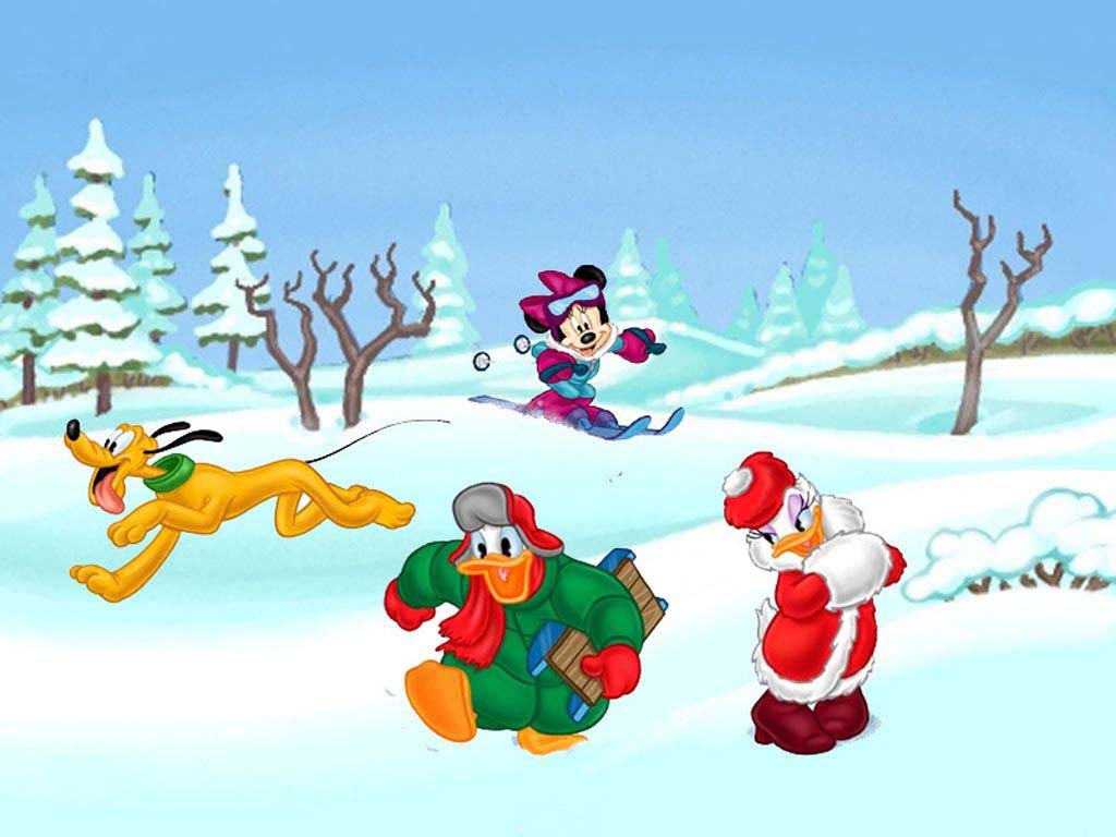 Disney Christmas Wallpapers 1024x768