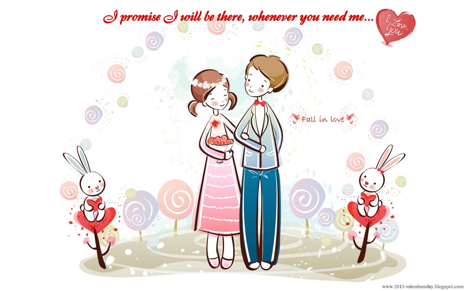 Cute Cartoon Couple Love Hd wallpapers for Valentines day Online 1600x1000