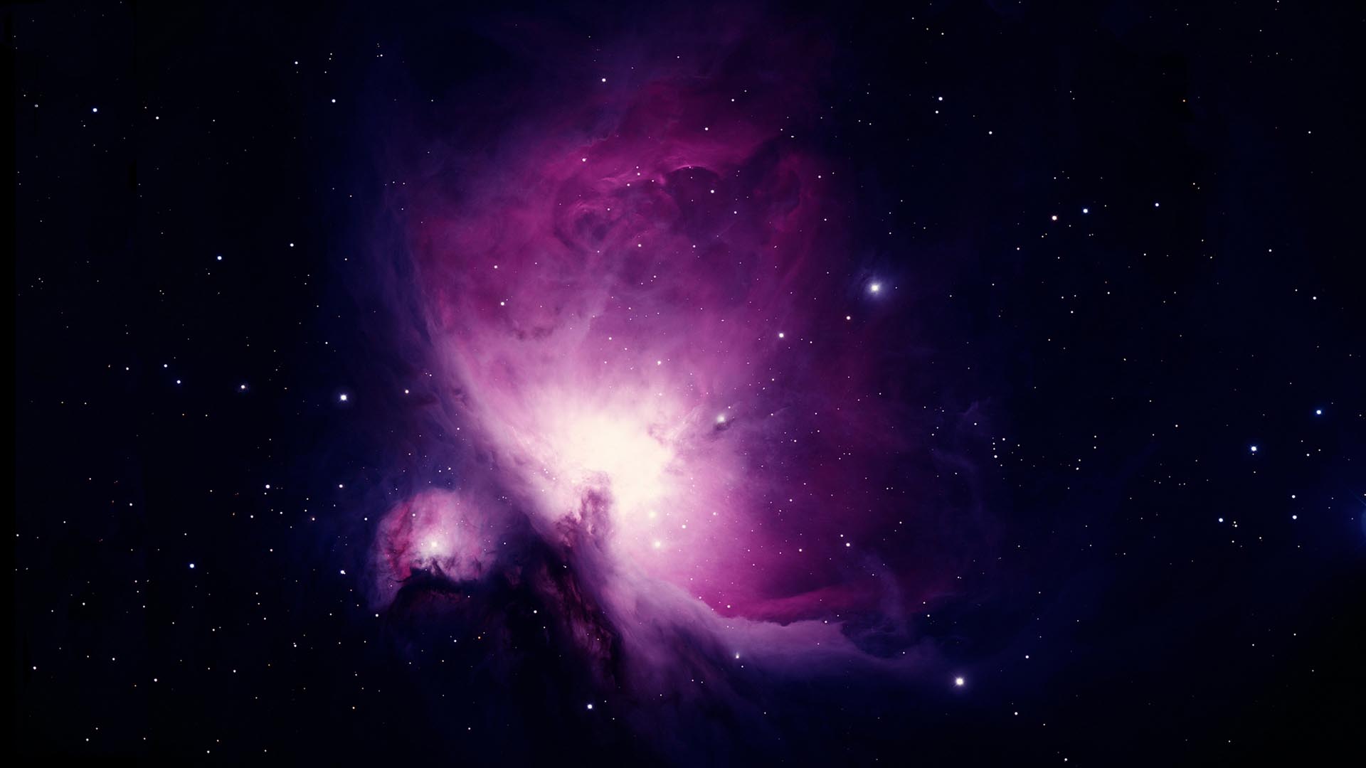 HD Purple Space Wallpaper