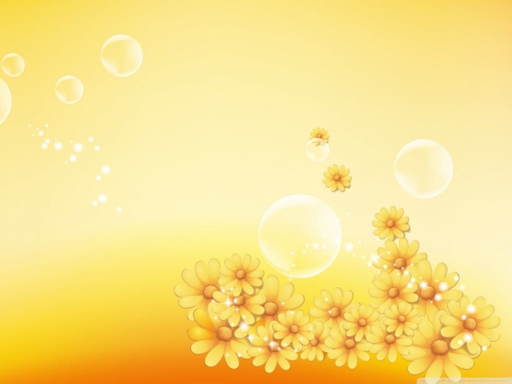 Cute Yellow Wallpaper WallMayacom 1024x768