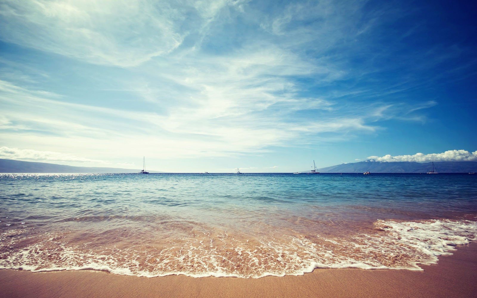 ocean beach sand sky wallpaper View All View All 1600x1000