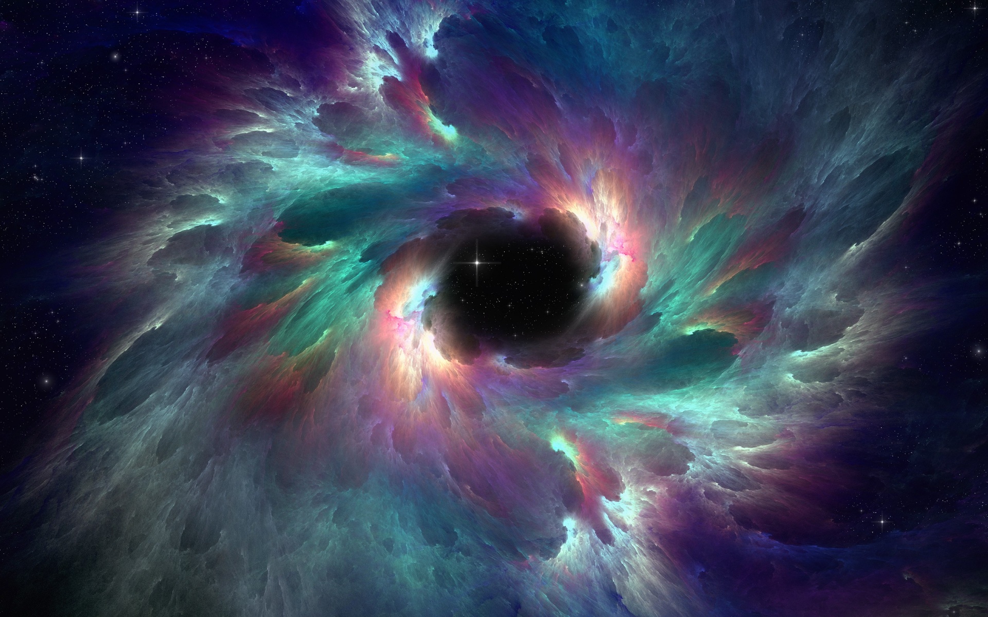 1920x1200 Outer Space Vortex desktop PC and Mac wallpaper 1920x1200