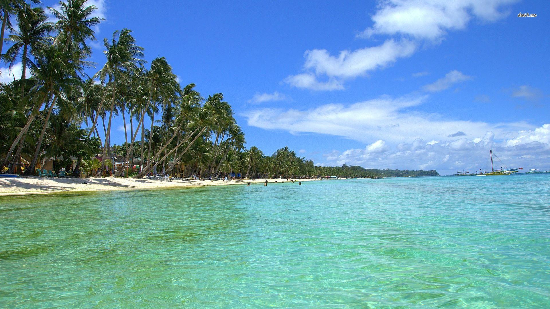 Tropical Beach Wallpaper Related Keywords amp Suggestions 1920x1080