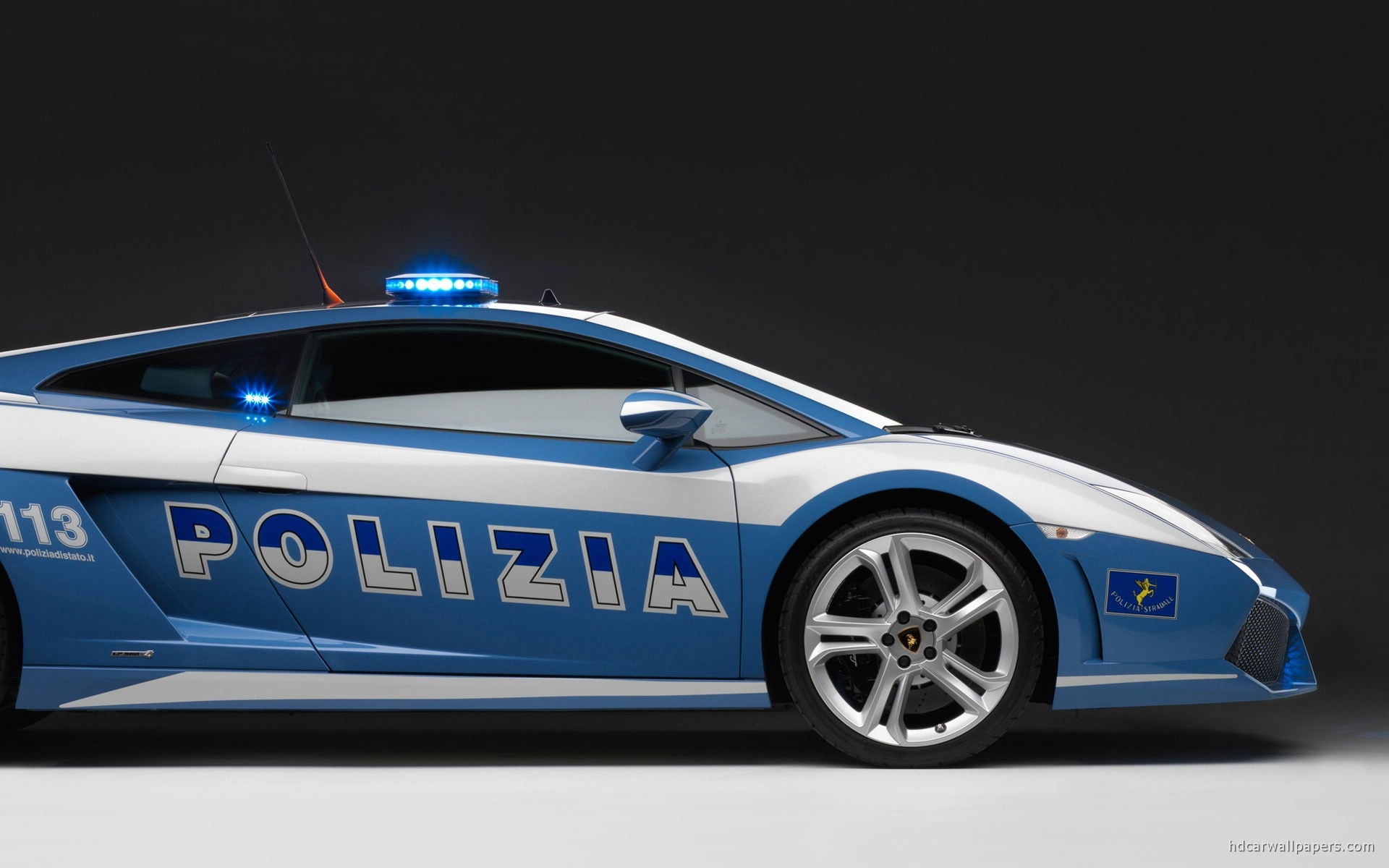 2009 Lamborghini Police Car Wallpaper in 1920x1200 Resolution 1920x1200