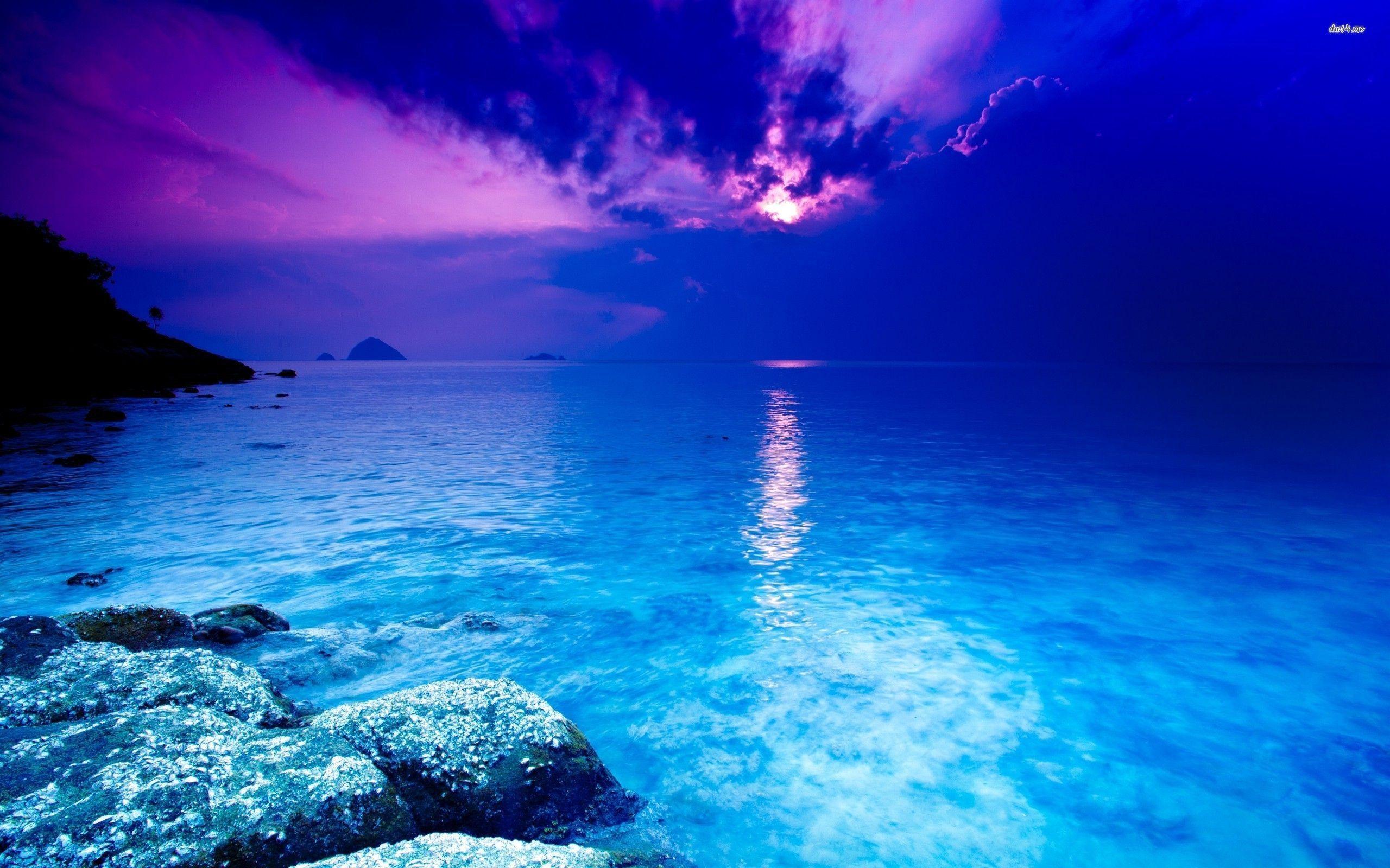 Blue Ocean Backgrounds 2560x1600