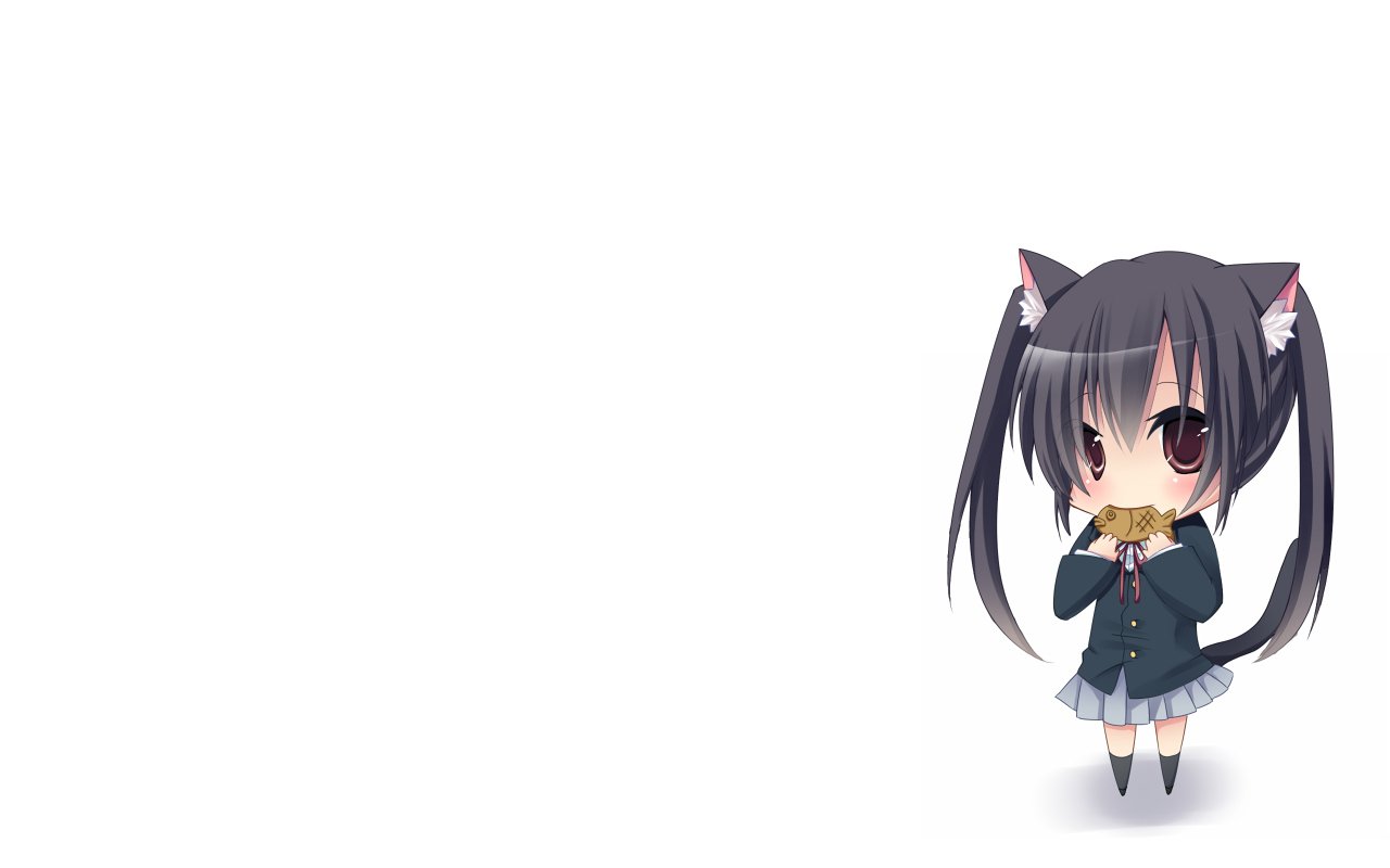 Chibi Neko Computer Wallpapers Desktop Backgrounds 1280x800