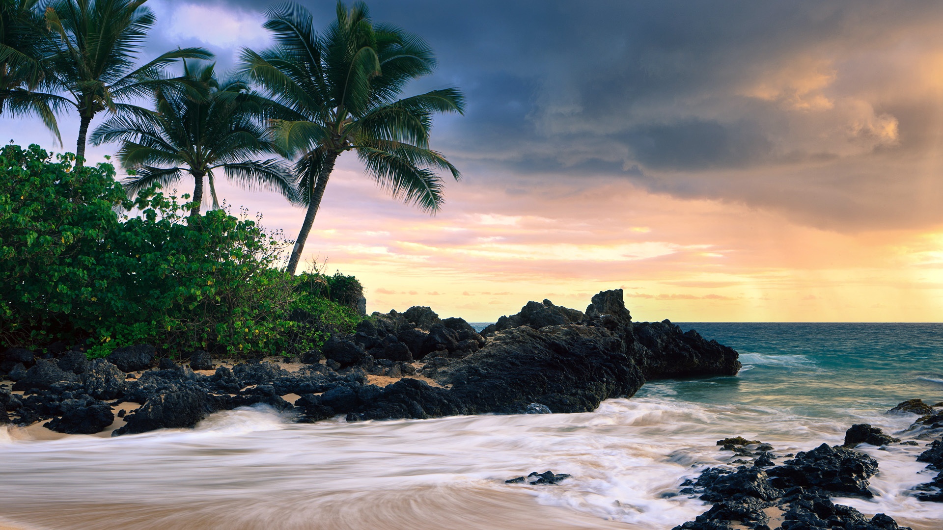 Tropical Beach HD Wallpapers 1920x1080