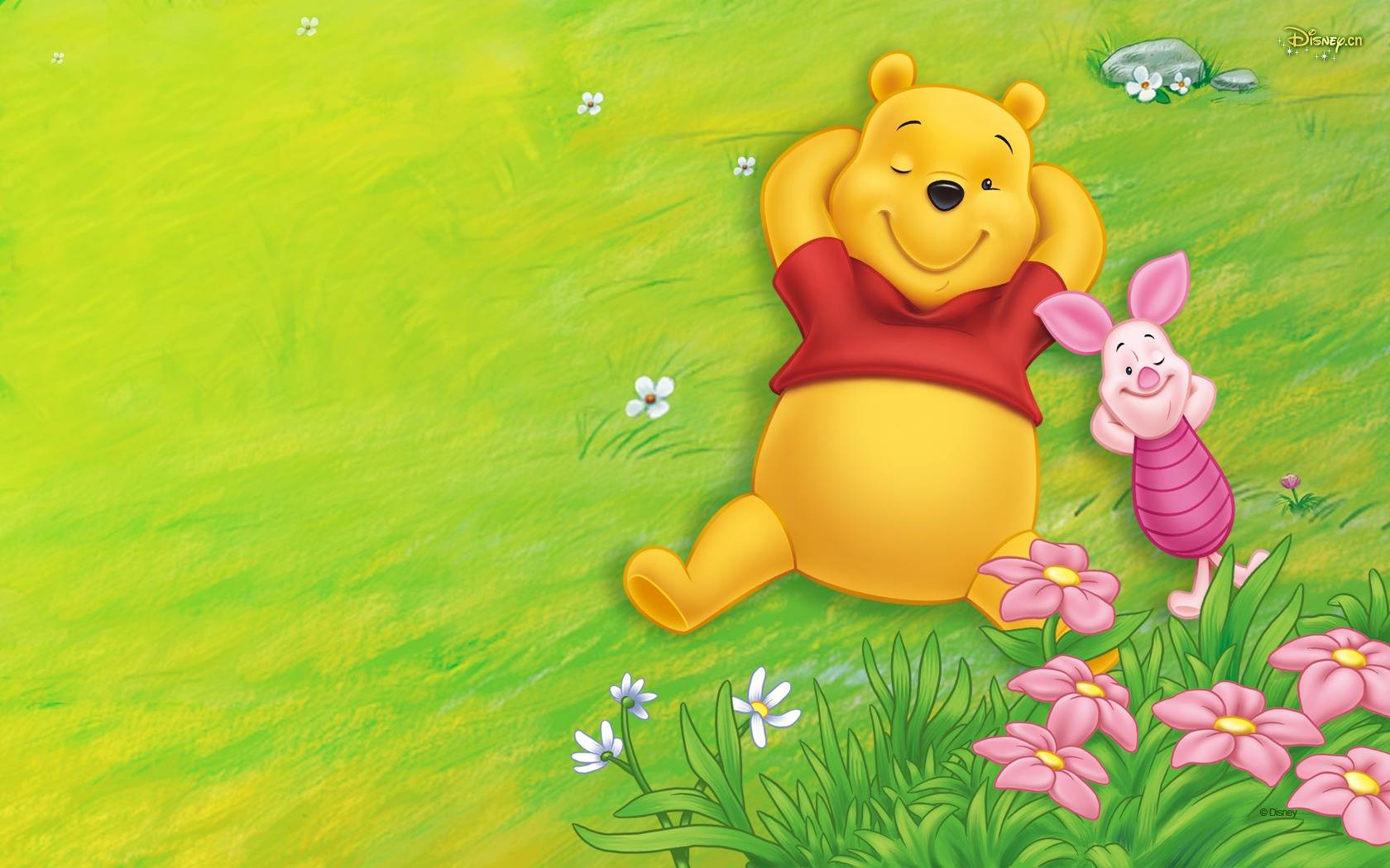 Just relaxing or   Winnie The Pooh Wallpaper 1680x1050