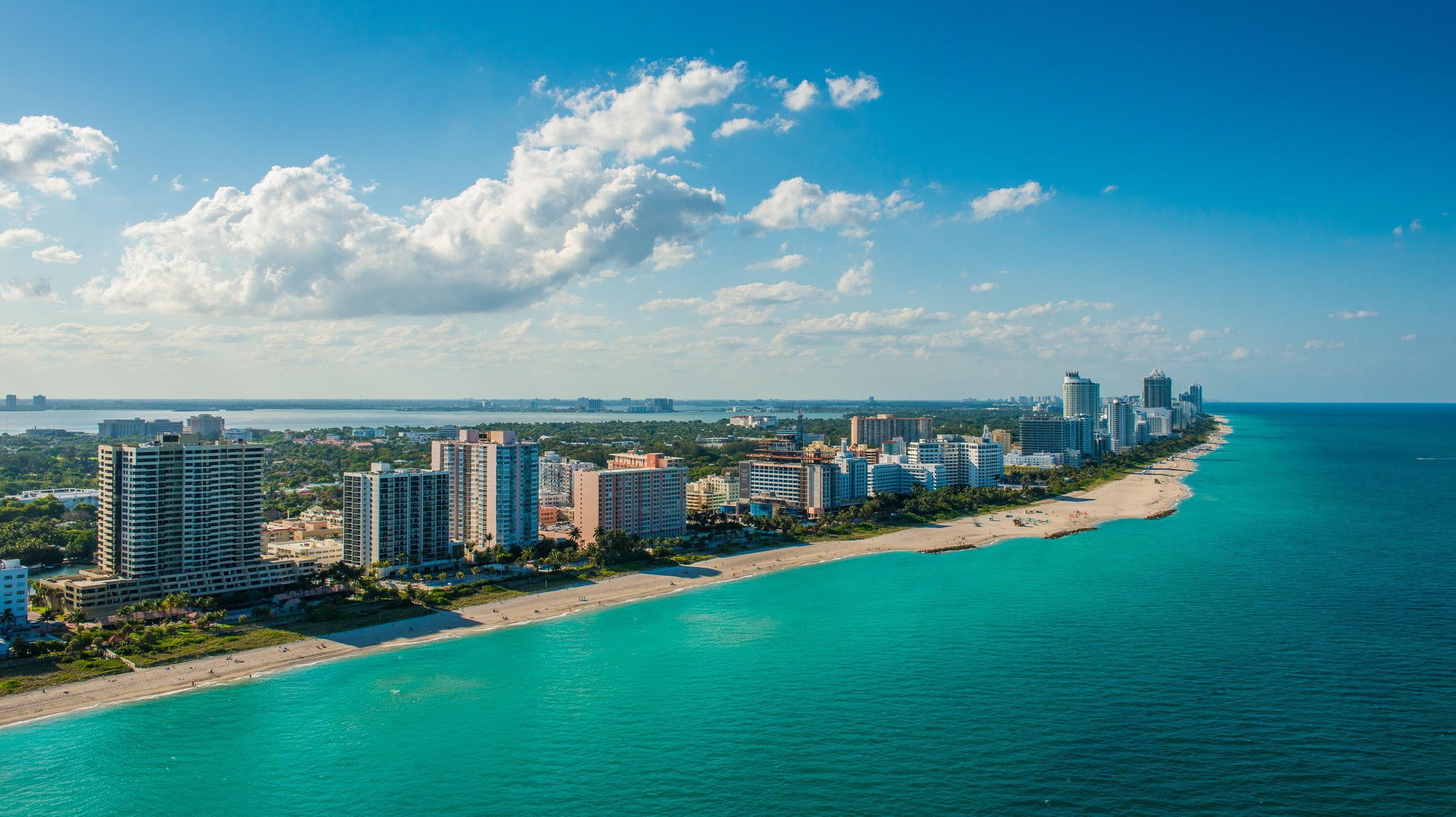 South beach miami night florida city wallpaper 2048x1150 336128 2048x1150