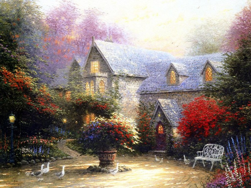 thomas kinkade disney hd wallpaperswidescreen desktop backgrounds 800x600