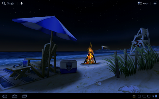 Beach Night 540x337