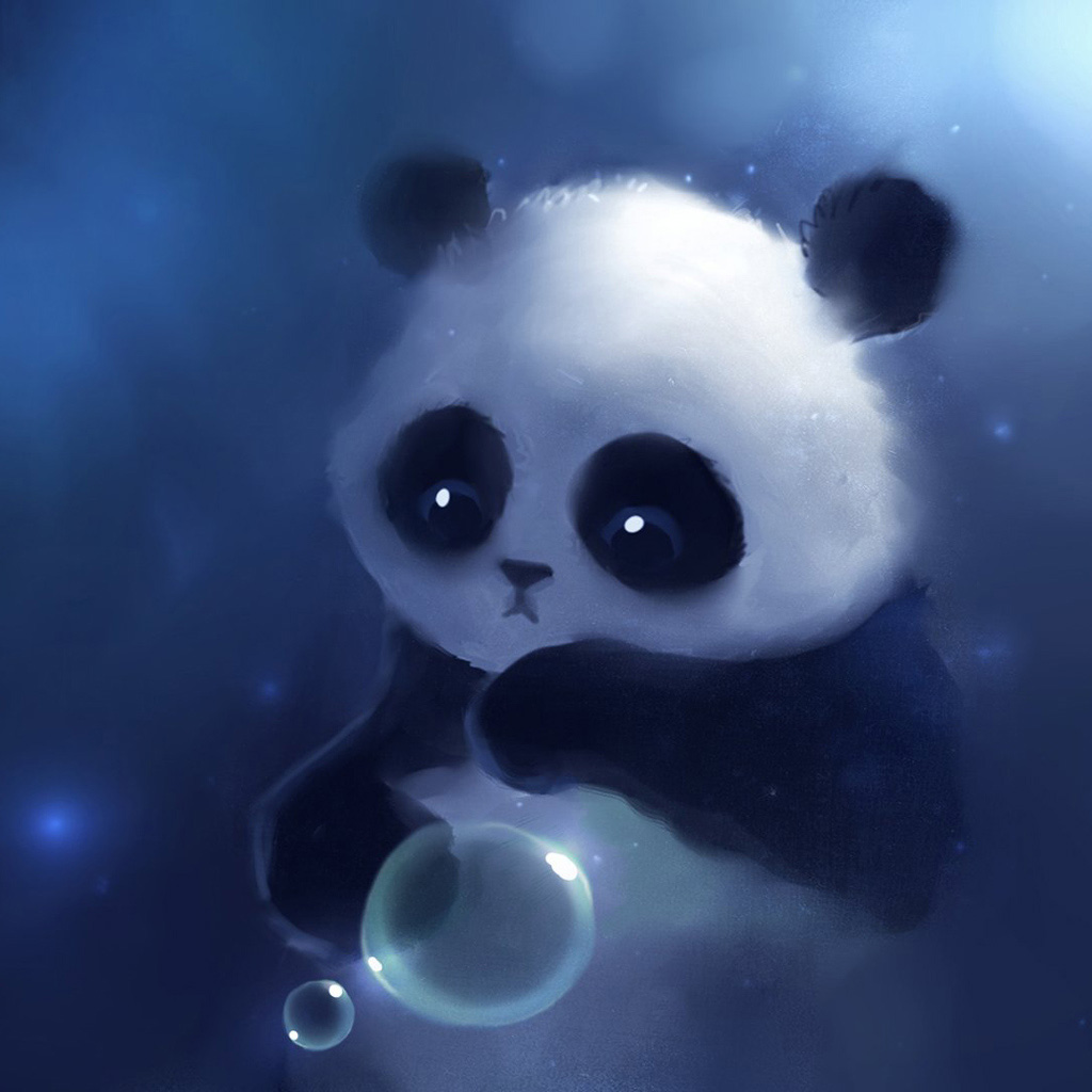 Cute panda ipad wallpaper ipad backgrounds ipad wallpapers 1024x1024