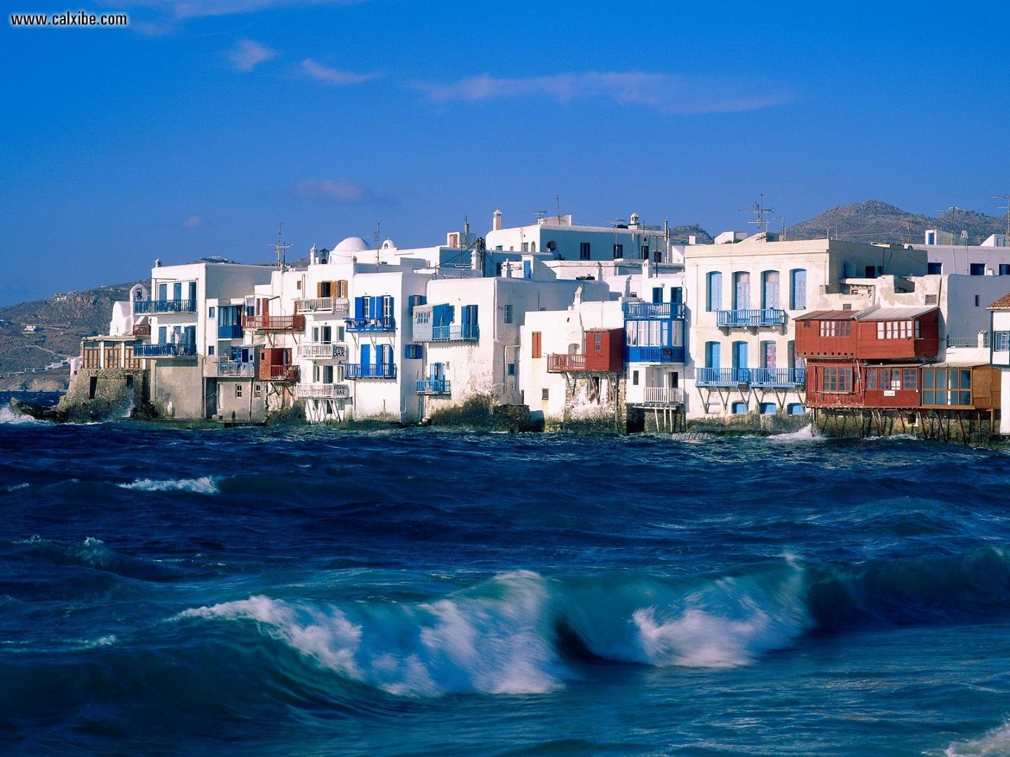  City Mykonos Cyclades Islands Greece desktop wallpaper nr 992 1440x1080