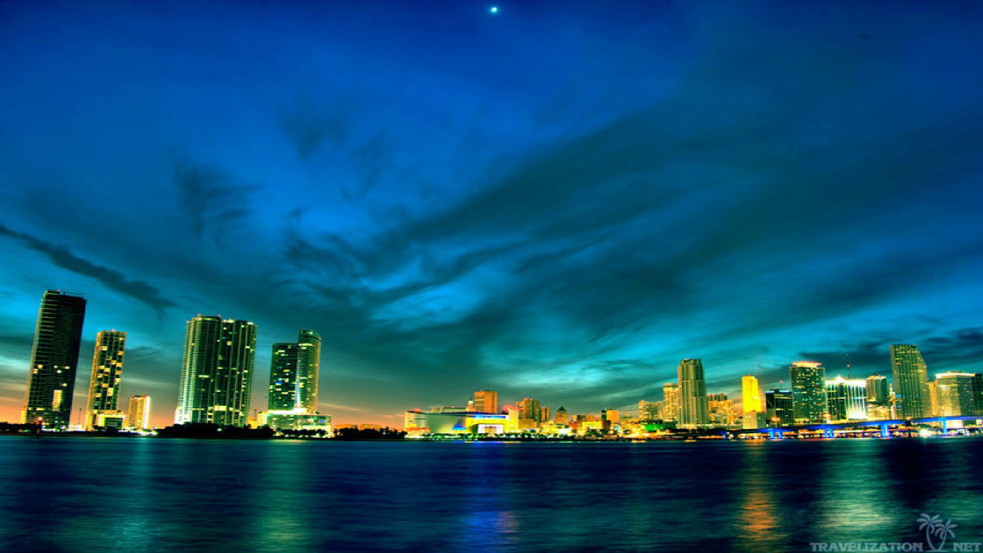 Miami Beach Wallpaper 1920x1080