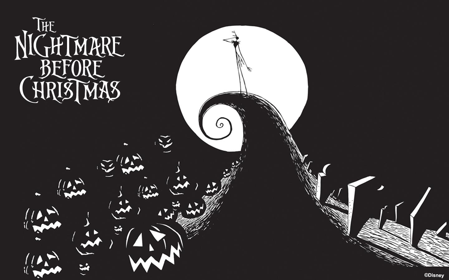 nightmare before christmas wallpaper desktop   wwwwallpapers in hd 1440x900