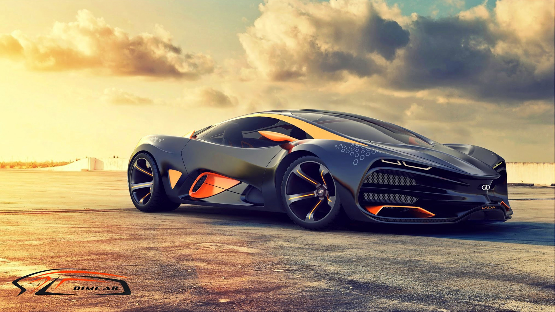 2015 Lada Raven Supercar Concept 2 Wallpaper HD Car 1920x1080