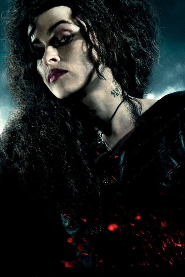 Harry Potter and the Deathly Hallows Bellatrix Le iPhone 4 Wallpaper