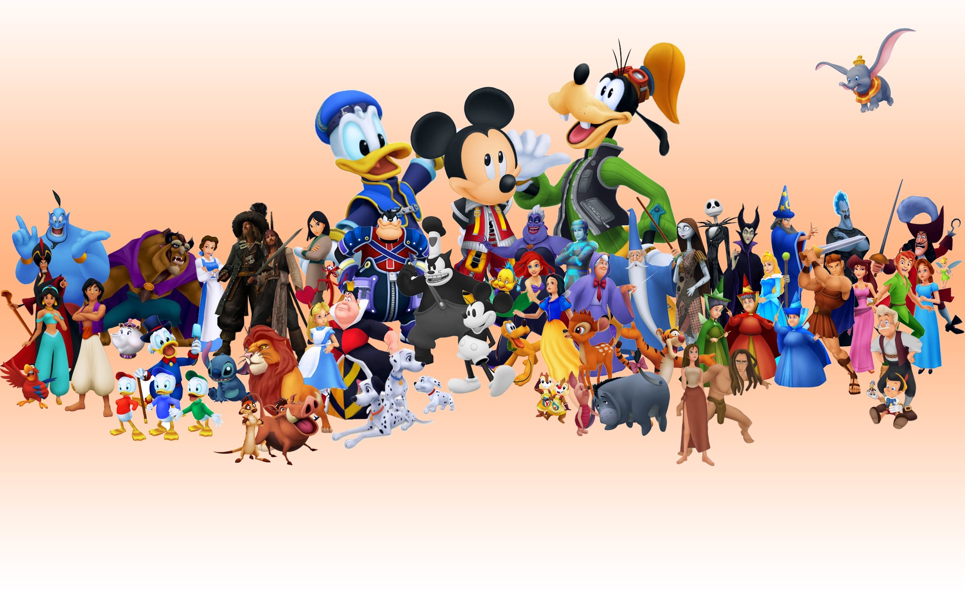 Walt Disney Characters Pictures HD Wallpaper 10695 Wallpaper 1920x1200