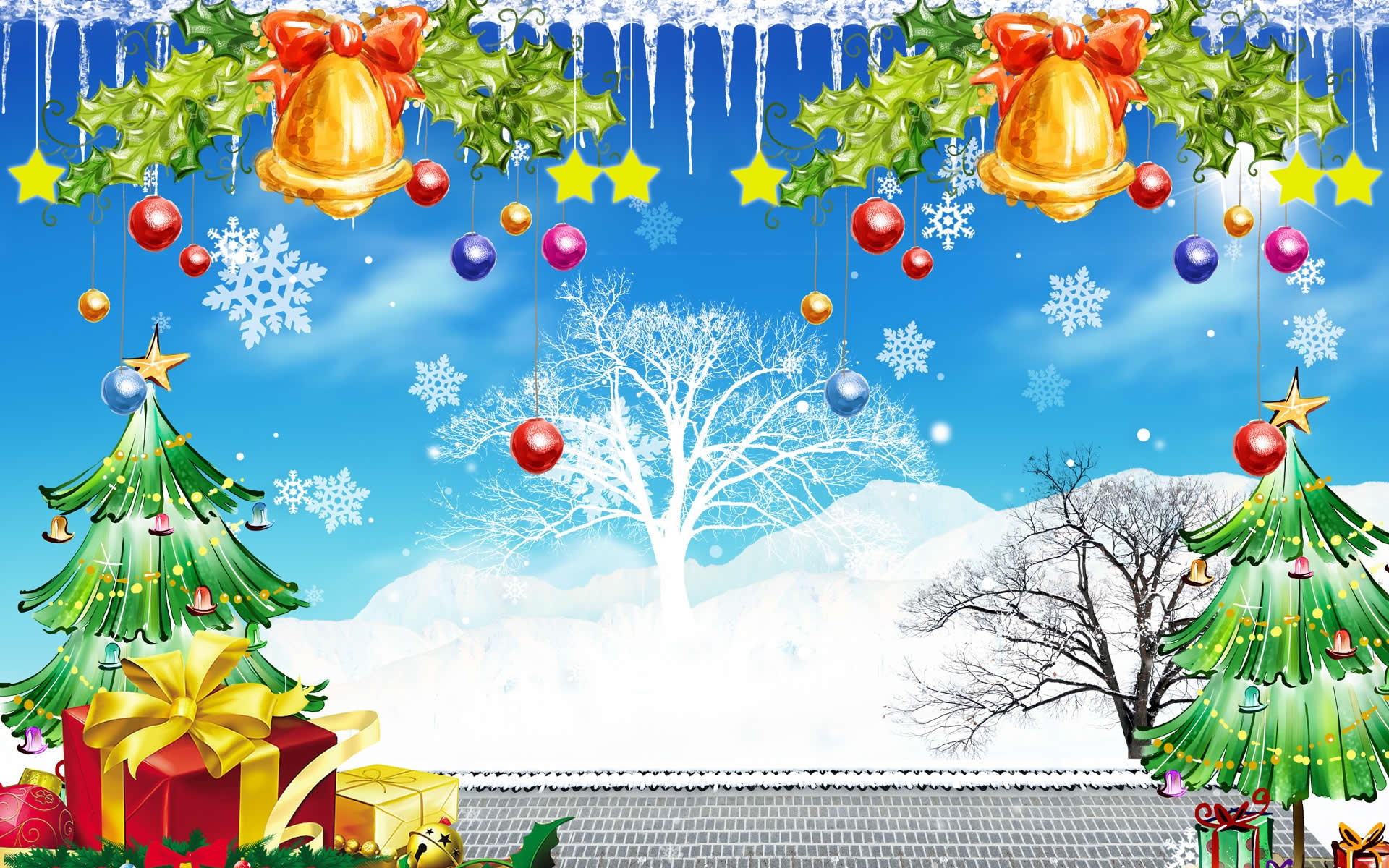 Beautiful Christmas Wallpapers Revealed by Daily Gossip 1920x1200