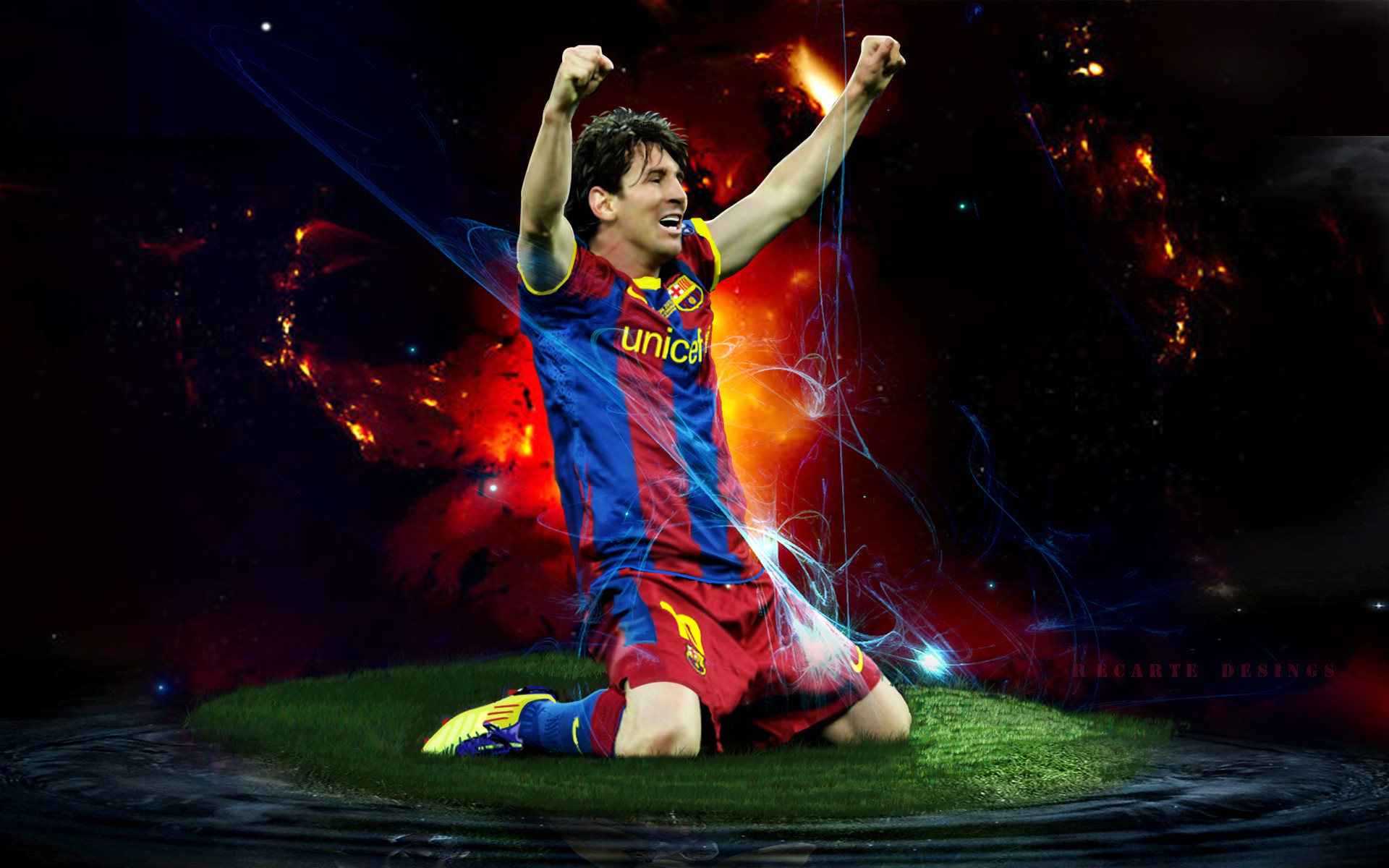  Download 40 Lionel Messi HD Wallpapers 1920x1200