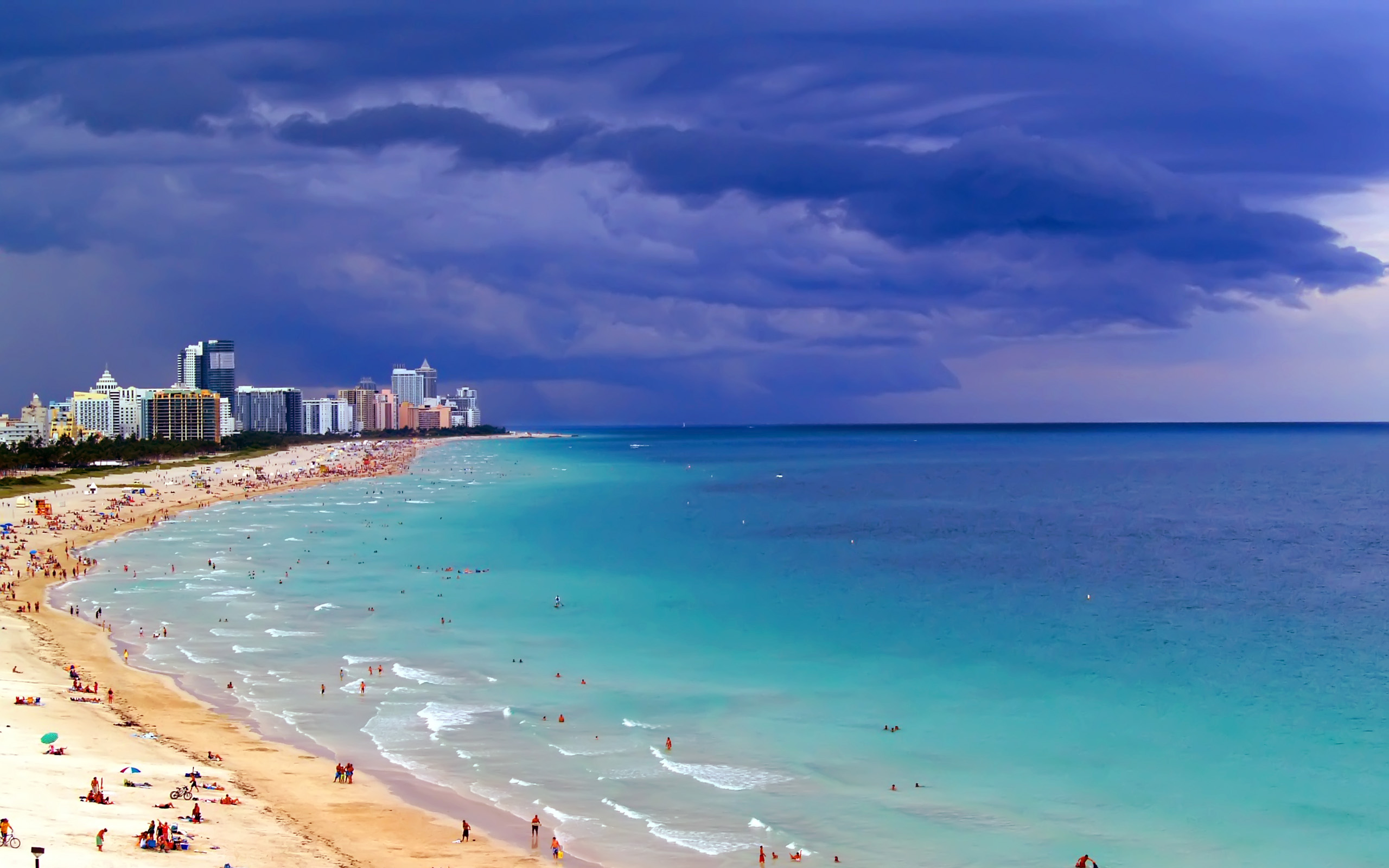 Fonds dcran Miami Beach tous les wallpapers Miami Beach 2560x1600