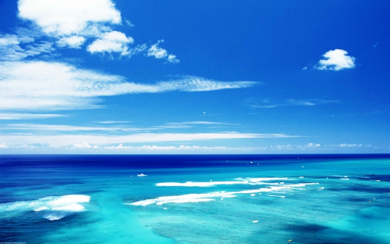 blue ocean seascapes 1920x1200 wallpaper Nature Oceans HD Desktop 800x500