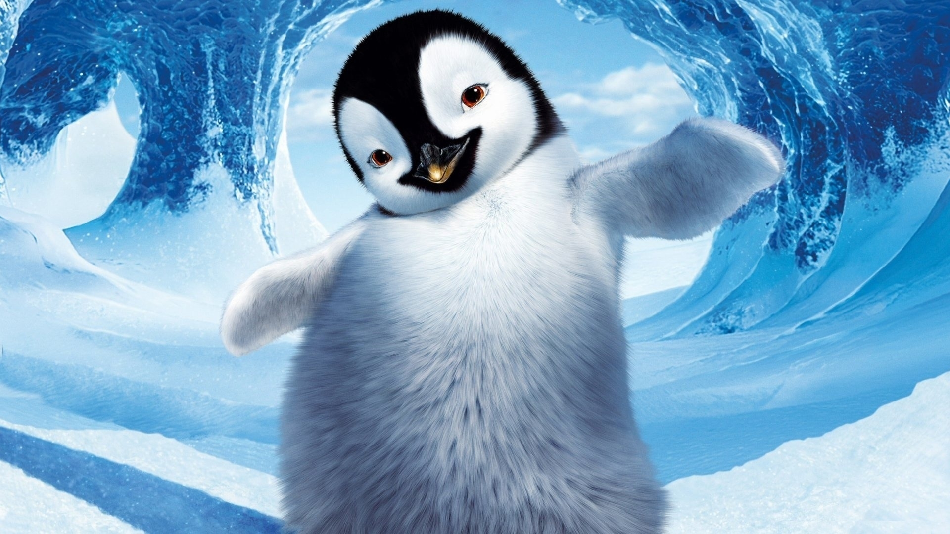 Cute Penguin Wallpaper 1920x1080