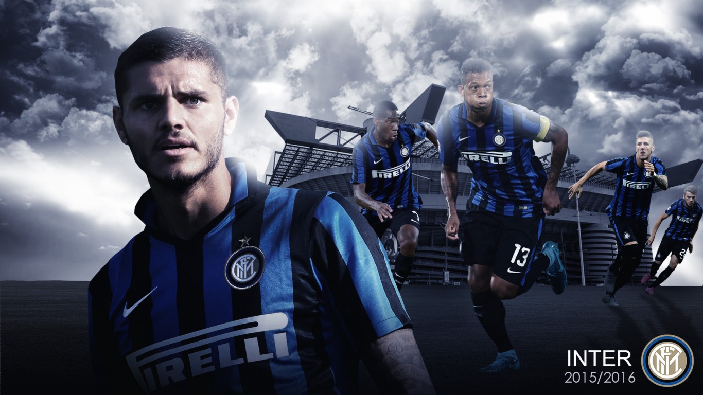 Mauro Icardi Inter 20152016 Wallpaper   Football Wallpapers HD 1366x768