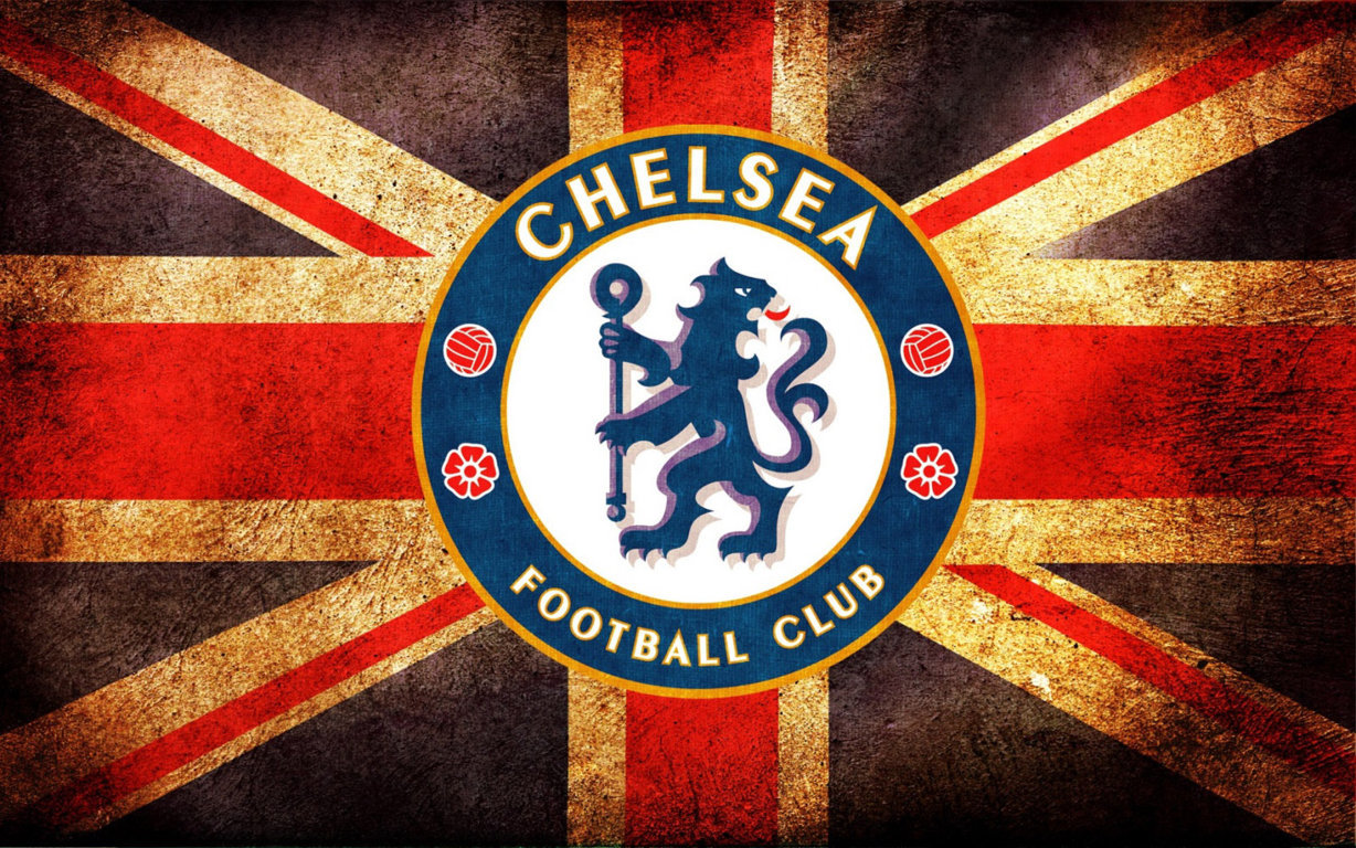 Chelsea Football Logo Wallpaper 8638 Wallpaper High Resolution 1228x768