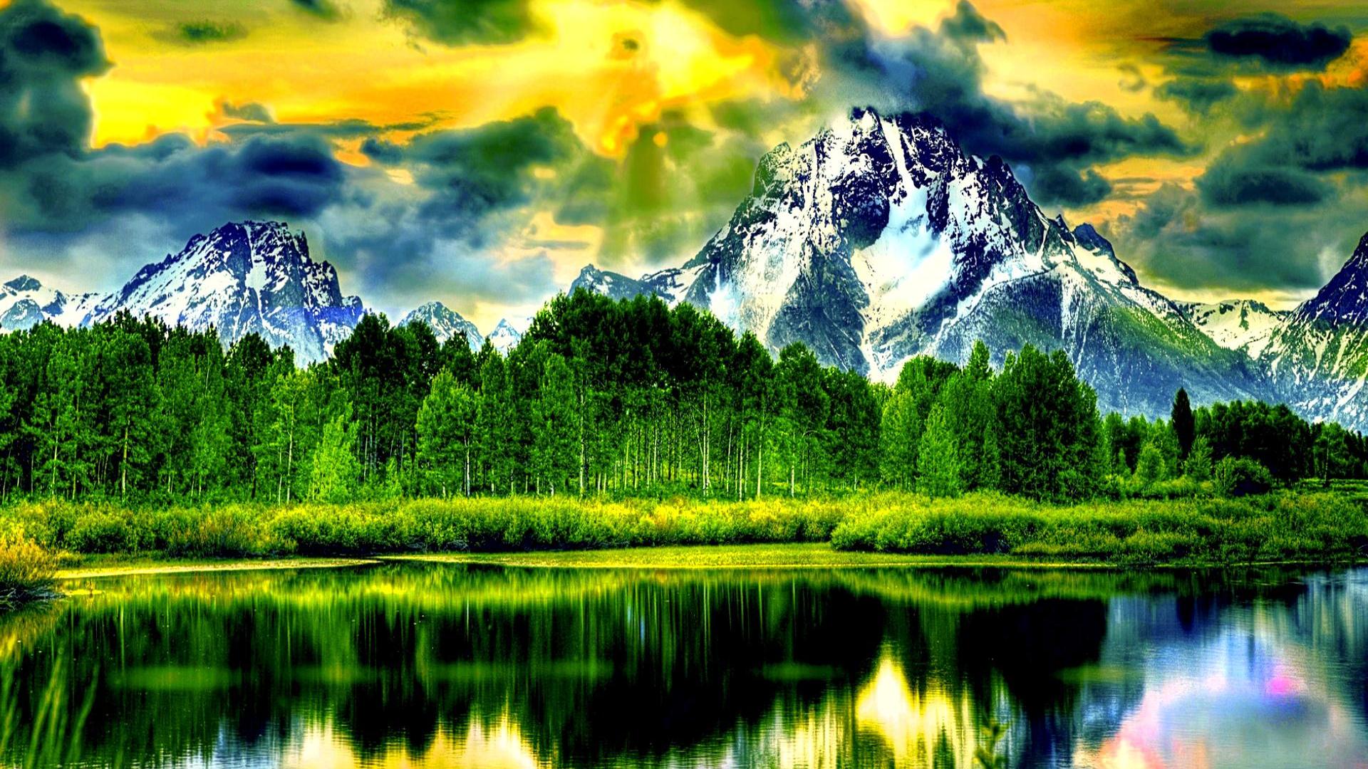 HDR Nature Background HD wallpaper 1689525 1920x1080