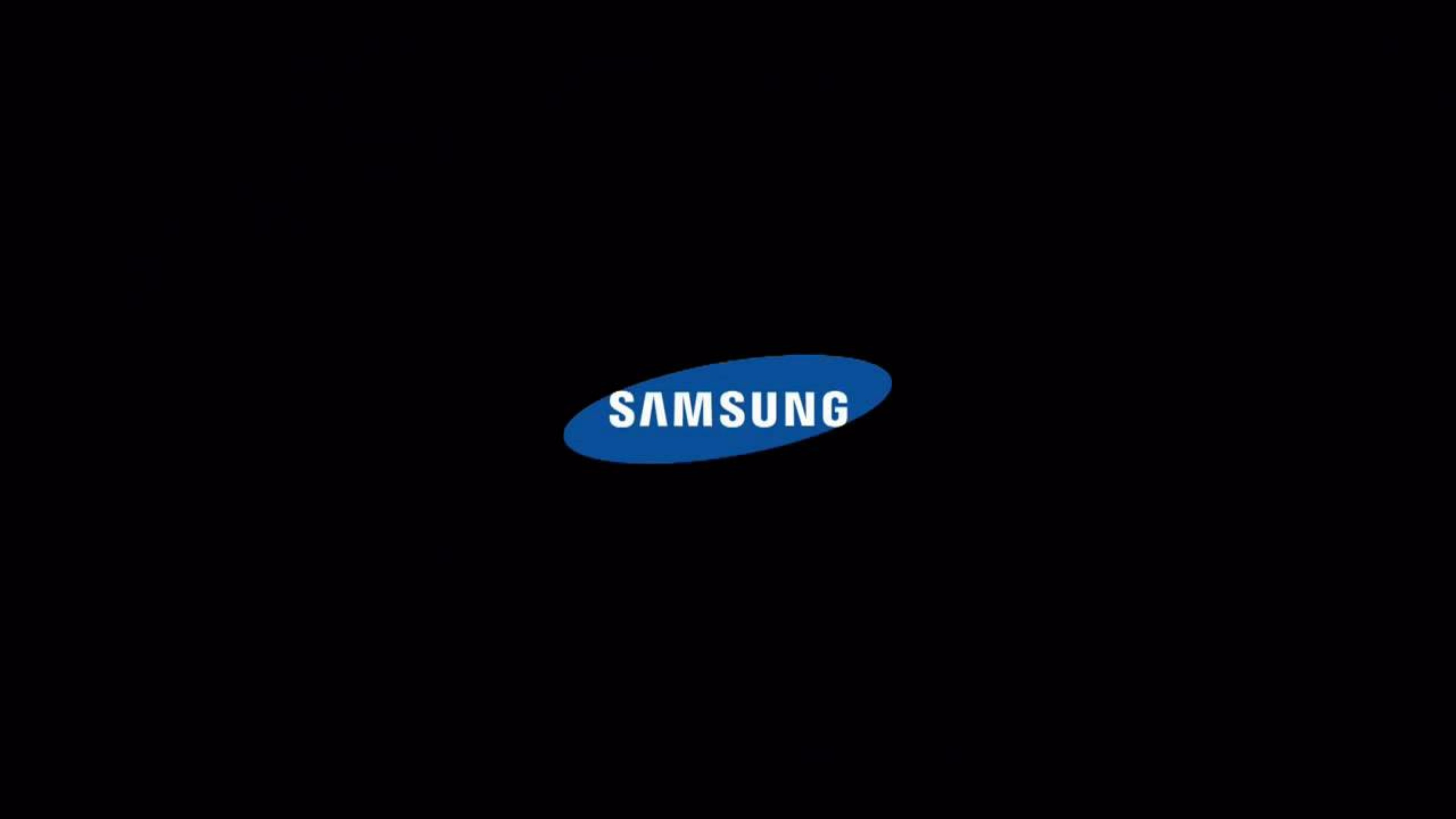Black Samsung Logo 4K Wallpaper Free 4K Wallpaper