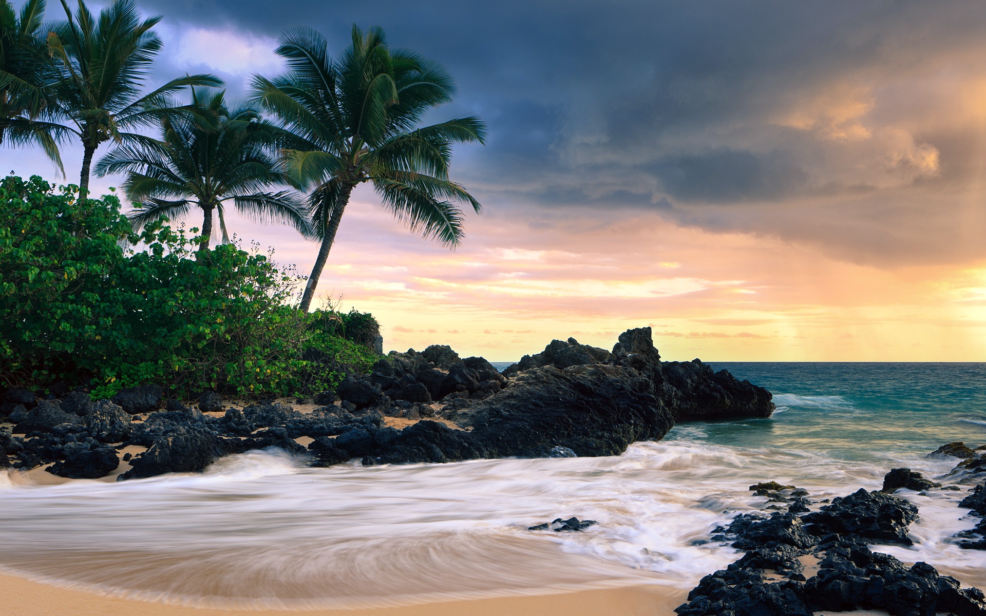 Hawaii Secret Beach HD Wallpapers 1920x1200