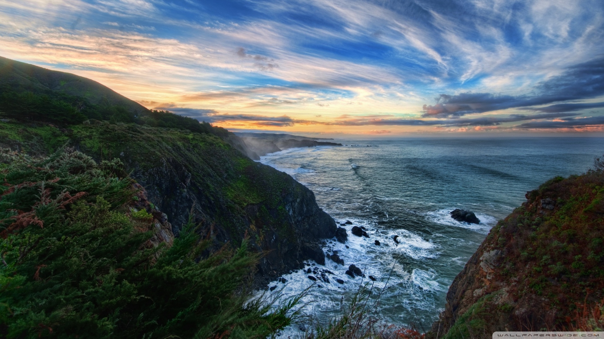 Download Spectacular Ocean View Wallpaper 1920x1080 1920x1080